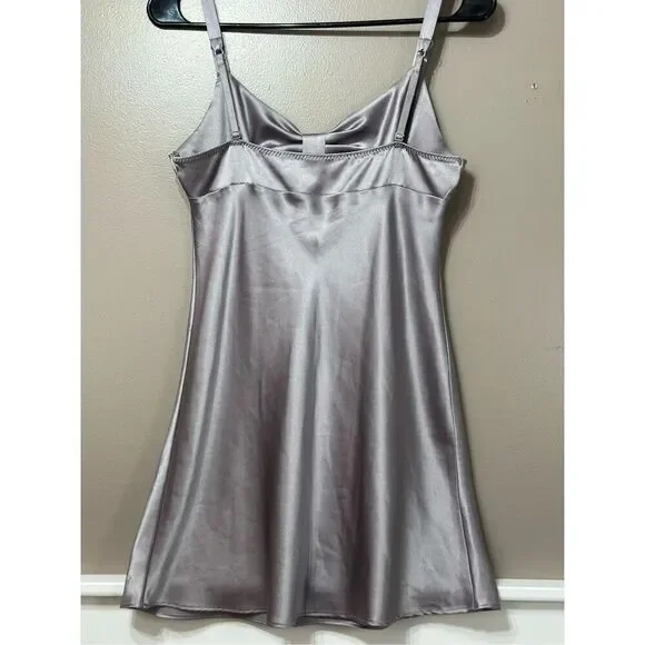 Victoria's Secret Angels Not That Crappy Anymore Muted Lavender Slip Dress Small